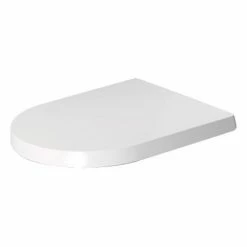 Duravit ME by Stark Standard Toilet Seat - White Satin Matt - 0020012600