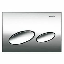 Geberit Kappa 20 Gloss Chrome Flush Plate for UP200 Cistern - 115.228.21.1