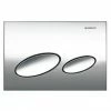 Geberit Kappa 20 Matt Chrome Flush Plate for UP200 Cistern - 115.228.46.1 -TOILET ACCESSORIES Sales 115.228.46.1 460