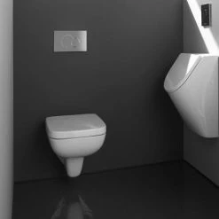 Geberit Sigma01 Gloss Chrome Dual Flush Plate for UP320 Cistern - 115.770.21.5 -TOILET ACCESSORIES Sales 115.770.21.5 D2 460