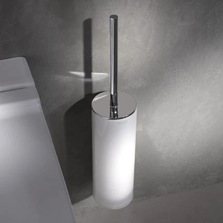 Keuco Edition 400 Wall Mounted Toilet Brush & Holder - Chrome 3 Keuco Edition 400 Wall Mounted Toilet Brush & Holder - Chrome