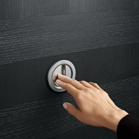 Geberit Dual Flush Pneumatic Flush Button - Gloss Chrome - 116.050.21.1 4 Geberit Dual Flush Pneumatic Flush Button - Gloss Chrome - 116.050.21.1 - Image 2