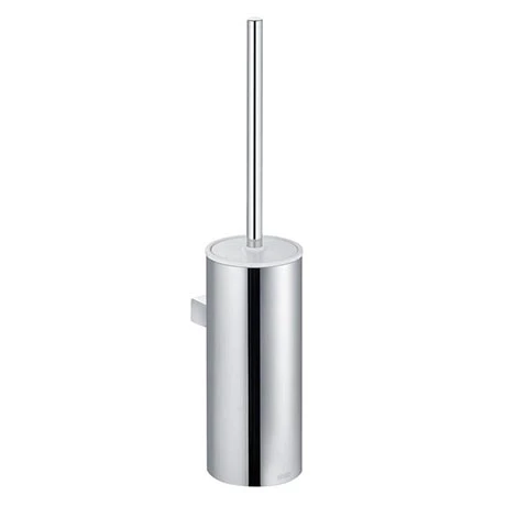 Keuco Moll Wall Mounted Toilet Brush & Holder - Chrome/White 3 Keuco Moll Wall Mounted Toilet Brush & Holder - Chrome/White