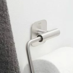 Tiger Colar Toilet Paper Holder - Brushed Stainless Steel -TOILET ACCESSORIES Sales 1314030946 D2 460