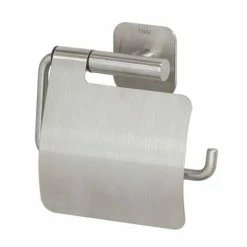 Tiger Colar Toilet Paper Holder with Cover - Brushed Stainless Steel -TOILET ACCESSORIES Sales 1314130946 D1 460