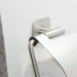Tiger Colar Toilet Paper Holder with Cover - Brushed Stainless Steel -TOILET ACCESSORIES Sales 1314130946 D2 460
