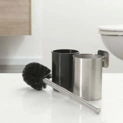 Tiger Colar Toilet Brush & Holder - Brushed Stainless Steel -TOILET ACCESSORIES Sales 1314830946 D2 460