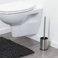 Tiger Colar Freestanding Toilet Brush & Holder - Brushed Stainless Steel -TOILET ACCESSORIES Sales 1314930946 D3 460