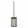 Tiger Colar Freestanding Toilet Brush & Holder - Brushed Stainless Steel