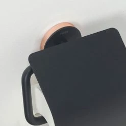 Tiger Urban Toilet Roll Holder with Cover - Black 12 Tiger Urban Toilet Roll Holder with Cover - Black -TOILET ACCESSORIES Sales 1316630746 D4 460