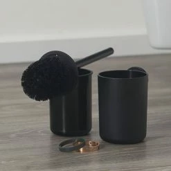 Tiger Urban Toilet Brush & Holder - Black -TOILET ACCESSORIES Sales 1317330746 D4 460