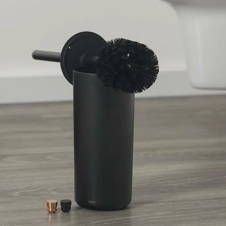 Tiger Urban Freestanding Toilet Brush & Holder - Black 6 Tiger Urban Freestanding Toilet Brush & Holder - Black - Image 4