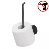 Tiger Tune Spare Toilet Roll Holder - Brushed Black Metal/Black -TOILET ACCESSORIES Sales 1325438946 P