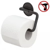 Tiger Tune Toilet Roll Holder - Brushed Black Metal/Black -TOILET ACCESSORIES Sales 1326538946 P
