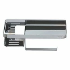 Tiger Caddy Toilet Roll Holder with Shelf - Chrome 12 Tiger Caddy Toilet Roll Holder with Shelf - Chrome -TOILET ACCESSORIES Sales 1401430346 D4 460