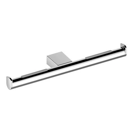 Keuco Plan Double Spare Toilet Roll Holder - Chrome 5 Keuco Plan Double Spare Toilet Roll Holder - Chrome - Image 3