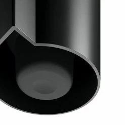 Keuco Plan Wall Mounted Toilet Brush & Holder - Black -TOILET ACCESSORIES Sales 14972370200 D2 460