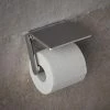 Keuco Plan Toilet Roll Holder with Shelf - Chrome 2 Keuco Plan Toilet Roll Holder with Shelf - Chrome -TOILET ACCESSORIES Sales 14973010000 P