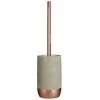 Neptune Toilet Brush Holder - Concrete & Copper -TOILET ACCESSORIES Sales 1601635 p