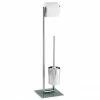 Wenko Style Standing WC Set - Chrome - 17773100 1 Wenko Style Standing WC Set - Chrome - 17773100 -TOILET ACCESSORIES Sales 17773100 p