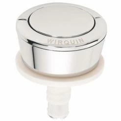 Wirquin Jollyflush Single Flush Chrome Push Button