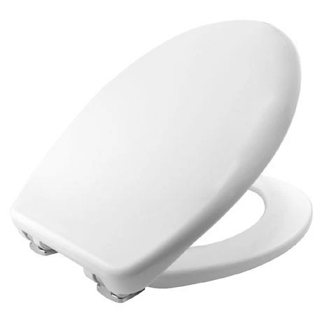Bemis Venezia Soft Close Toilet Seat with Adjustable Chrome Hinges - 2082CLT000 3 Bemis Venezia Soft Close Toilet Seat with Adjustable Chrome Hinges - 2082CLT000