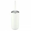 Wenko Brasil White Toilet Brush & Holder - 21205100 -TOILET ACCESSORIES Sales 21205100 P