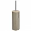 Wenko Palo Taupe Polyresin / Bamboo Toilet Brush -TOILET ACCESSORIES Sales 22036100 p