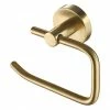 JTP Vos Brushed Brass Toilet Roll Holder