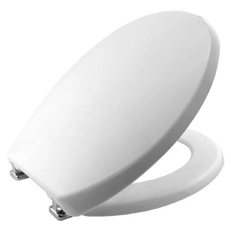 Bemis Buxton Toilet Seat with Adjustable Chrome Hinges - 2850CPT000 3 Bemis Buxton Toilet Seat with Adjustable Chrome Hinges - 2850CPT000