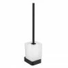 JTP Hix Matt Black Toilet Brush & Holder 2 JTP Hix Matt Black Toilet Brush & Holder -TOILET ACCESSORIES Sales 38165MB P