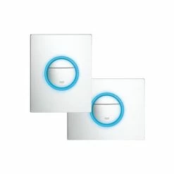 Grohe Nova Cosmopolitan Light Flush Plate - 38809000 -TOILET ACCESSORIES Sales 38809000 D2 460