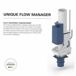 Grohe Rapid SLX 1.13m 3-in-1 Set Support Frame for Rimless WC & Sensia - 39603000 -TOILET ACCESSORIES Sales 39603000 D3 460