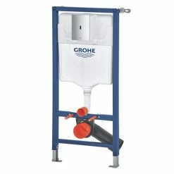 Grohe Solido 3 in 1 Set Support Frame for Wall Hung WC with Tectron Bau E - 39883000 -TOILET ACCESSORIES Sales 39883000 D3 460