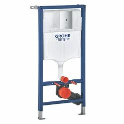 Grohe Solido 3 in 1 Set Support Frame for Wall Hung WC with Tectron Bau E - 39883000