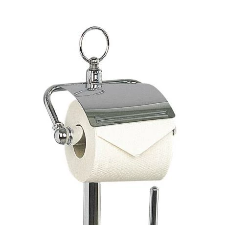 Miller - Classic Freestanding Toilet Roll Holder & Brush Set - 5663CH 4 Miller - Classic Freestanding Toilet Roll Holder & Brush Set - 5663CH - Image 2