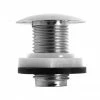 1/2 Chrome Effect Cistern Hole Stopper/Cover - 40mm - 67045322 -TOILET ACCESSORIES Sales 67045322 med nw