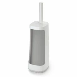 Joseph Joseph Flex Plus Smart Toilet Brush & Holder with Storage Caddy - White/Grey - 70516 -TOILET ACCESSORIES Sales 70516 D2 460