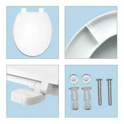 Bemis Chester Top Fixing Standard Toilet Seat - 7220AR000 7 Bemis Chester Top Fixing Standard Toilet Seat - 7220AR000 -TOILET ACCESSORIES Sales 7200AR000 D2 460