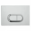VitrA Loop O Mechanical Flush Plate - Chrome - 740-0580 -TOILET ACCESSORIES Sales 7400580 P