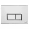 VitrA Loop R Mechanical Flush Plate - Chrome - 740-0680 -TOILET ACCESSORIES Sales 7400680 P