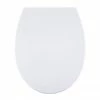 Aqualona Duroplast Soft Close Toilet Seat with Quick Release - White - 77399 -TOILET ACCESSORIES Sales 77399 P