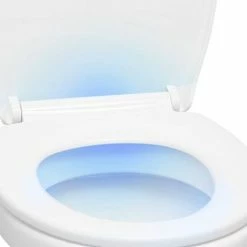 Aqualona Night Light Soft Close Toilet Seat - 77825 -TOILET ACCESSORIES Sales 77825 D3 460
