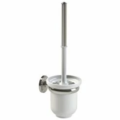 Miller Oslo Polished Nickel Toilet Brush Set - 8021MN