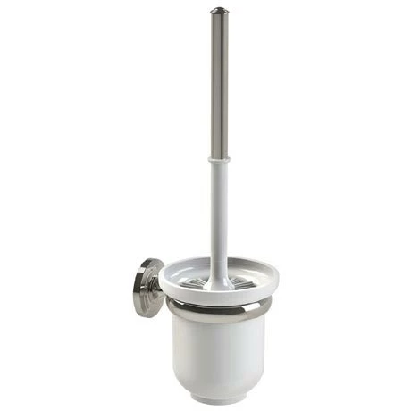 Miller Oslo Polished Nickel Toilet Brush Set - 8021MN 3 Miller Oslo Polished Nickel Toilet Brush Set - 8021MN