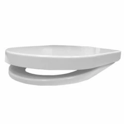 Euroshowers ONE Seat Long Elongated D-Shape Soft Close Toilet Seat - White - 88310 -TOILET ACCESSORIES Sales 80410 n d3 375