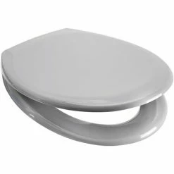 Euroshowers Rainbow Soft Close Toilet Seat - Light Grey - 84320