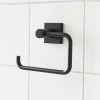 Miller Atlanta Matt Black Toilet Roll Holder - 8810B