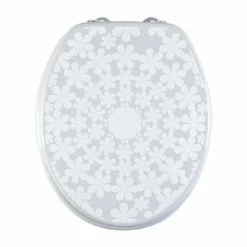 Aqualona Cirque De Fleur MDF Toilet Seat - 90619