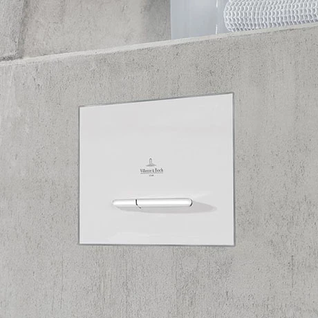 Villeroy and Boch ViConnect White Dual Flush Plate - 92218068 3 Villeroy and Boch ViConnect White Dual Flush Plate - 92218068